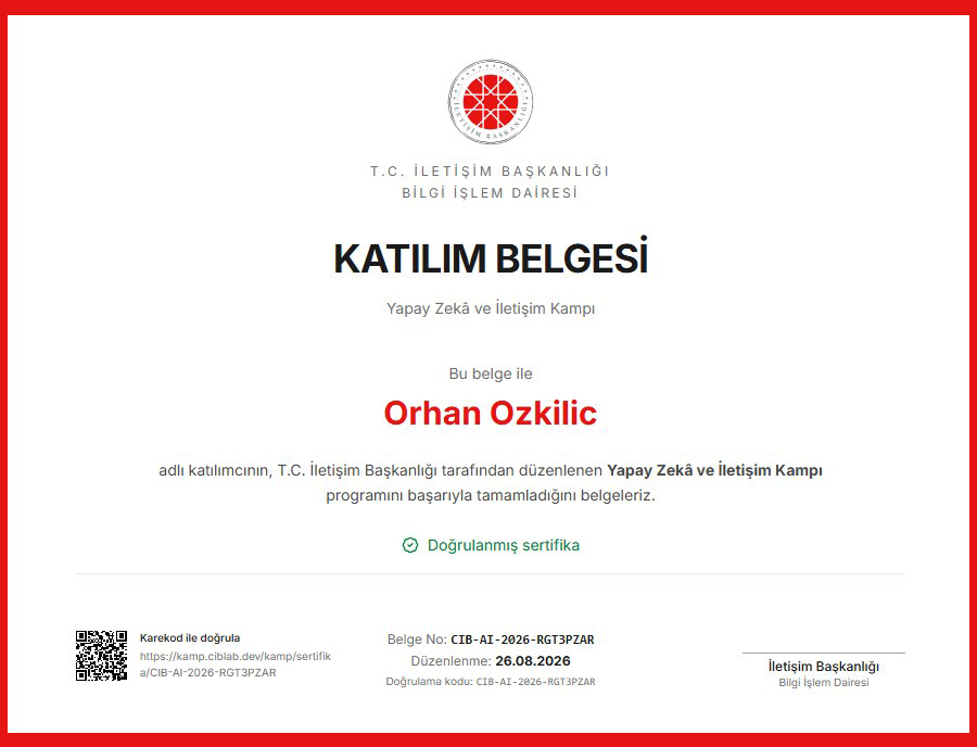 Yapay Zekâ ve İletişim Kampı